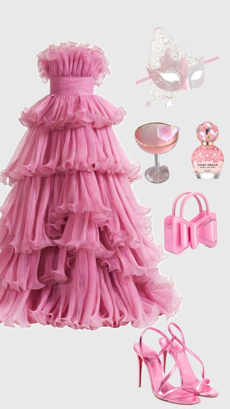 dress code pink masquerade party dior chanel versace prada pinterest girl aesthetic girl dress Pink Masquerade Outfit, Pink Masquerade Dress, Masquerade Party Dress, Masquerade Party Outfit, Pink Masquerade, Masquerade Outfit Ideas, Mascarade Ball, Party Dress Code, Masquerade Party Dresses