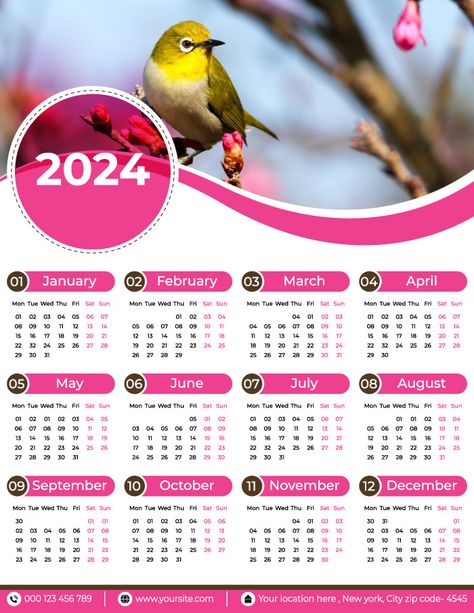 2024 Calendar New Design Elegant Unique Colorful For Vector#pikbest##Templates Calender Designs Unique, Calendar Design 2024, Graphic Design Calendar, English Sign Language, Wall Calendar Design, Fruit Splash, Calendar Design Template, Design Calendar, Happy New Year Gif