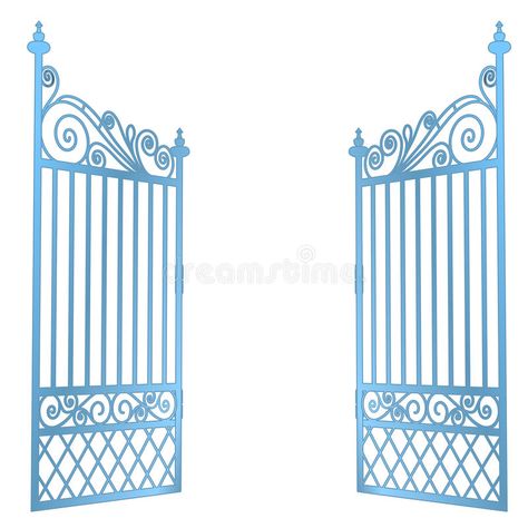 Gate Vector, Old Gates, Open Gate, Welding Gear, House Gate, Roof Shapes, Heaven's Gate, Entrance Gates Design, Door Design Images