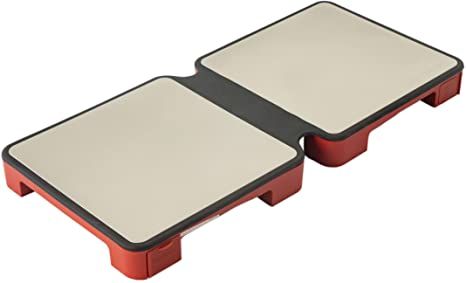 myhotmat Modular Electric Warming Tray | World's Only Two Dish Foldable Food Warmer With Adjustable Temperature Control | Lightweight, Easy-To-Store Kitchen Appliances (Red) Warming Plate, Store Kitchen Appliances, Safest Cookware, Kitchen Tray, Food Warmer, Hot Plates, Chafing Dishes, Hot Plate, Classic Food