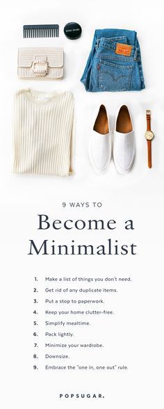 Embracing a minimalist lifestyle can mean a healthier body, mind, and home — and… Minimalism Living, Be A Minimalist, Become A Minimalist, Minimalist Moda, Minimalism Lifestyle, Minimalist Life, Minimalist Wardrobe, Minimalist Lifestyle, Minimalist Interior