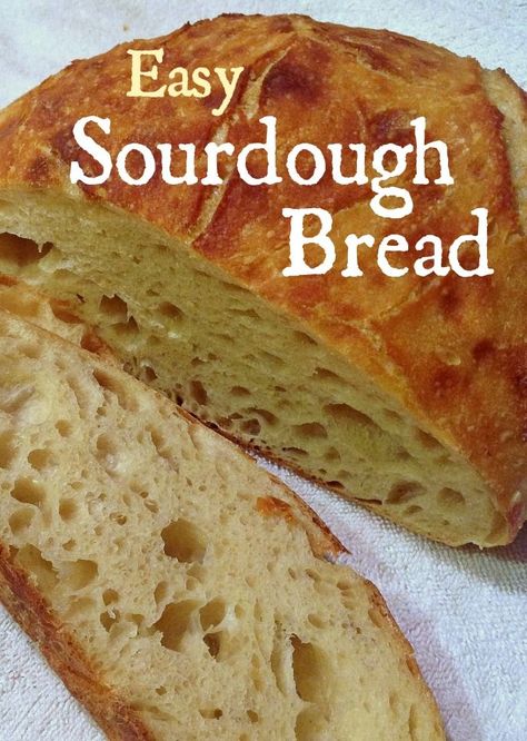 Easy Sourdough Bread | The Good Hearted Woman  Try this one. Savory Biscuits, Easy Sourdough Bread, Easy Sourdough Bread Recipe, Dough Starter, Easy Sourdough, Pane Dolce, Efficient Kitchen, Homemade Sourdough Bread, Bread Starter