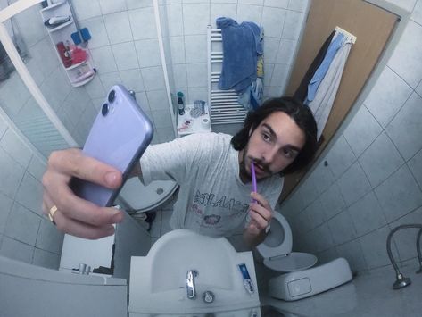 Someone Sitting In A Bathtub Reference, Leaning On Sink Pose, Bathroom Art Reference, Bathroom Pose Reference, Getting Out Of Car Pose, Bathroom Reference Photo, People Sitting On Couch Reference, Bathroom Mirror Reference, Showering Reference