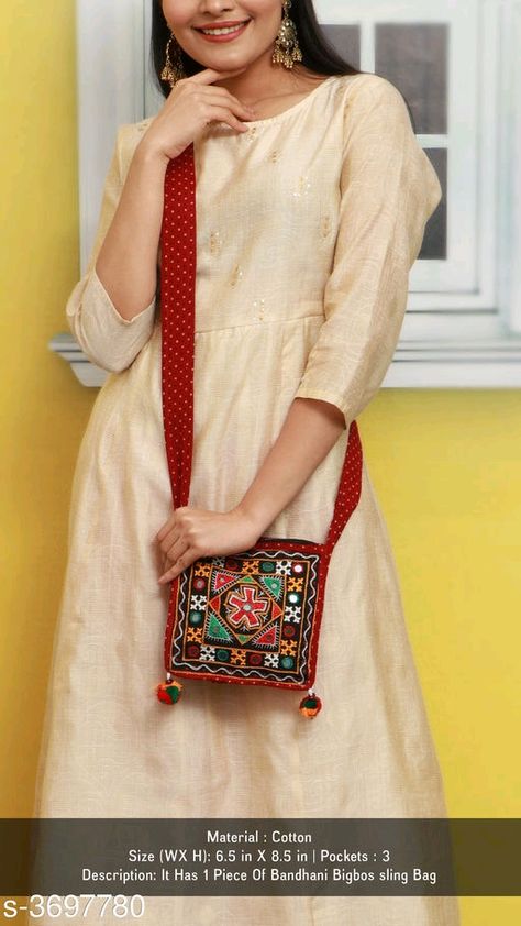 Kutchi Work, Sling Bag Women, Sling Bags Women, Saree Blouses Online, Womens Sling Bag, Pumpkin Patch Outfit, Wooden Bag, Potli Bag, Brown Hair Brown Eyes