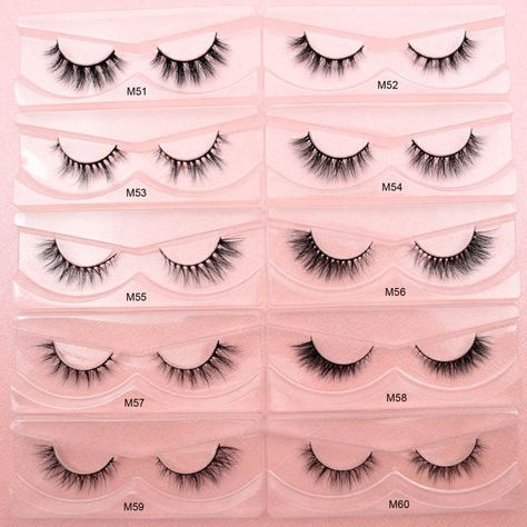 Online Shop Visofree Eyelashes 3D Mink Lashes natural handmade volume soft lashes long eyelash extension real mink eyelash for makeup E01 | Aliexpress Mobile Short Eyelashes, Natural False Lashes, Mink Lash Extensions, Lashes Natural, Natural False Eyelashes, Thick Lashes, Thicker Eyelashes, Dramatic Eyes, 3d Lashes