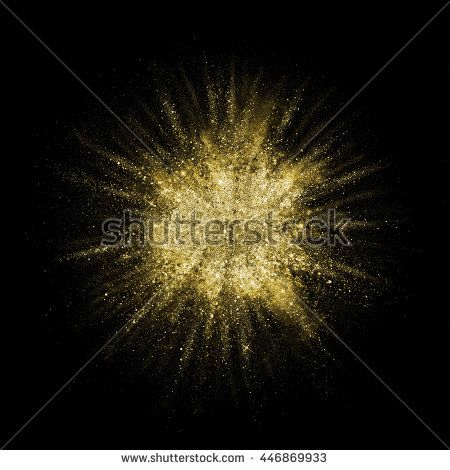 Gold glitter powder explosion. Golden color dust splash. Particles burst with golden texture for fashion background, luxury wallpaper. Magic mist glowing. Powdered vivid gold on black background. Glitter Explosion, Powder Explosion, Golden Texture, Color Dust, Fashion Background, Photo Gold, Glitter Powder, Luxury Wallpaper, Believe In Magic