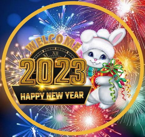 Rabbit Cake Topper Printable, Rabbit Cake Topper, 2023 Rabbit, Printable Cake Topper, 2023 Printable, 3d Cake Toppers, Rabbit Cake, Cake Topper Printable, Happy New Year 2023