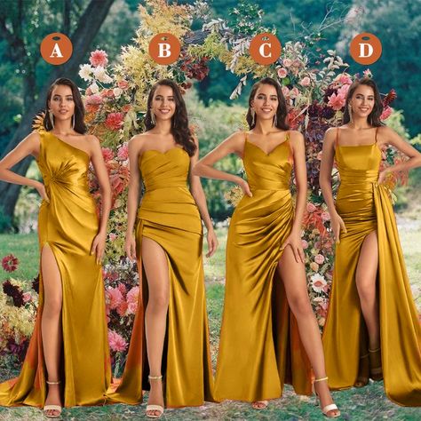 Yellow Gold Bridesmaid Dresses, Mustard Yellow Bridesmaid Dresses, Bridesmaid Dresses Mustard, Yellow Fall Dress, Marigold Bridesmaid Dresses, Mustard Bridesmaid, Mustard Bridesmaid Dresses, Marigold Bridesmaid, Mustard Yellow Bridesmaid Dress