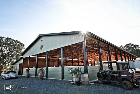 Luxury Horse Stables, Covered Riding Arena, Covered Arena, Horse Riding Arena, Riding Arena, Horse Barn Designs, Horse Arena, Dream Horse Barns, Horse Barn Plans