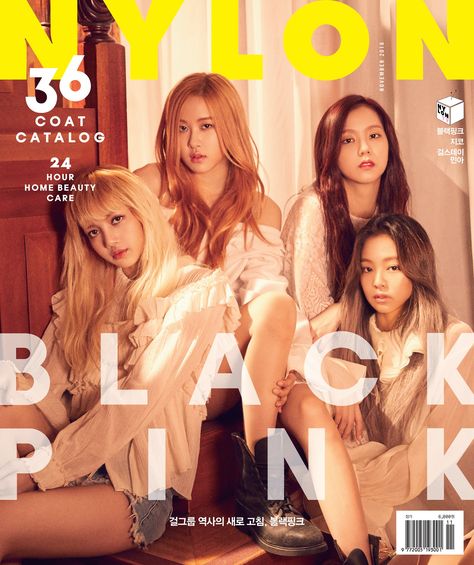 Black Pink are the gorgeous cover models for 'Nylon's November issue | allkpop.com Chanel Rose, Nylon Magazine, Rosé Jisoo, Blackpink Wallpaper, Jennie Jisoo, Cover Model, The Revolution, Jennie Lisa, Korean Idol