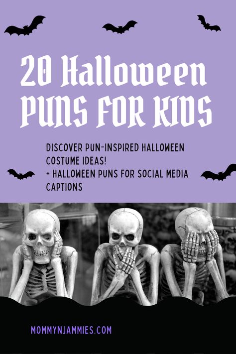 Spook-tacular Laughs: 20 Halloween Puns That Will Have Your Kids Howling Halloween Puns Funny, Book Puns, Halloween Puns, Birthday Puns, Spiders Funny, Halloween Jokes, Halloween Quotes Funny, Halloween Movie Night, Computer Humor