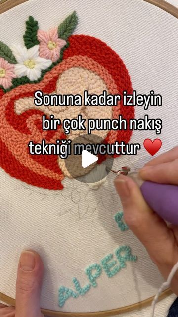 Punch Pano, Punchneedle Embroidery, Punch Embroidery, Punch Needle Patterns, Punch Art, Embroidery Craft, Punch Needle, Rug Hooking, Diy Projects