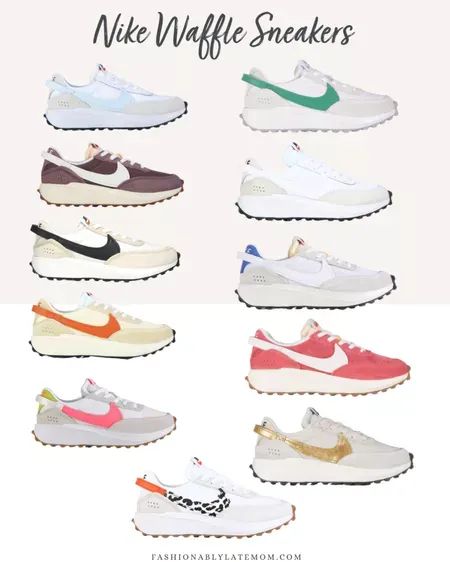 Look at all the color options in these! They are so comfy and come in so many styles! 
Fashionablylatemom 
Nike waffle sneakers 
Famous footwear find 
Nike shoes 

#LTKshoecrush #LTKMostLoved #LTKstyletip Nike Waffle Debut, Nike Waffle, Famous Footwear, Retro Sneakers, Fashion Tips For Women, Fashion Lover, Women's Style, Nike Shoes, Waffles