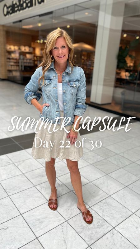 We have loved the look of this skirt for us women in our 40s - the length of it is just right! This look is so simple yet so good 🙌🏻🥰 #LTKunder100 #LTKSeasonal #LTKtravel Summer Skirt Outfits Casual, Cute Summer Skirts, Summer Travel Capsule Wardrobe, Skirt Outfits Casual, Summer Skirts Outfits, Summer Travel Capsule, Summer Skirt Outfits, Travel Capsule Wardrobe Summer, Linen Mini Skirt