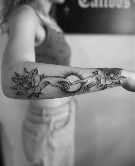 Michaelangelo Tattoos, Lace Rose Tattoos, Michelangelo Tattoo, Sleeve Ideas, My Tattoo, Sleeves Ideas, Body Is A Temple, Well Decor, Rose Tattoos