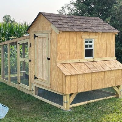 Buy Chicken Coop Plans PDF File Instant Download Online in India - Etsy Chicken Coups, Chicken Shed, Backyard Chicken Coop Plans, Chicken Coup, Coop Design, Coop Plans, Chicken Coop Plans, Backyard Chicken Coops, Diy Wooden Projects