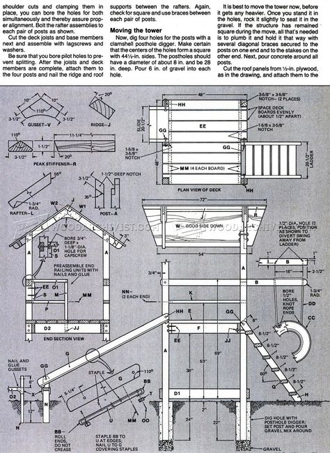 Diy Playhouse, Build A Playhouse, Diy Playground, Playhouse Outdoor, Backyard Playground, Kids Playhouse, Outdoor Playground, Playground Equipment, Building Plans