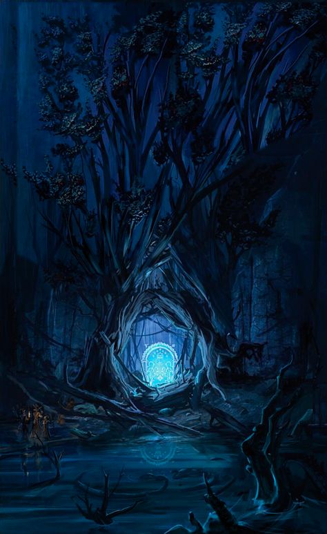 Gates of Moria by Tara Rueping Fictional Places, Middle Earth Art, Lotr Art, 다크 판타지, Fantasy Forest, Fantasy Setting, Fantasy Places, Thranduil, Legolas