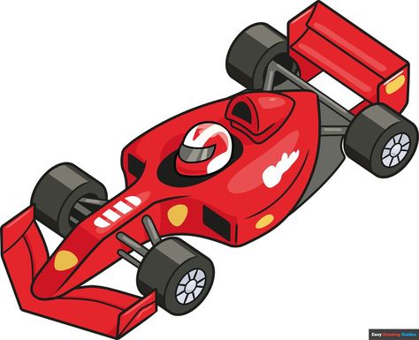 Learn How to Draw a Race Car: Easy Step-by-Step Drawing Tutorial for Kids and Beginners. See the full tutorial at https://easydrawingguides.com/how-to-draw-a-racecar/ . Race Car Drawing, Car Drawing Easy, Cartoon Car Drawing, Art For Kids Hub, Car Drawing, Easy Drawing Tutorial, Drawing Simple, Drawing Tutorial Easy, Formula 1 Car