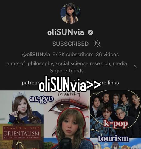 oliSUNvia video essays whisper Video Essays, Comfort Youtubers, Social Science Research, Best Youtubers, Pinterest Board, Social Science, Youtubers, Philosophy, Emerald