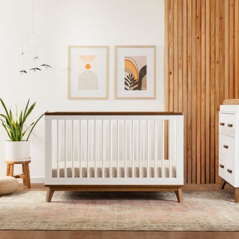 Gold crib nursery