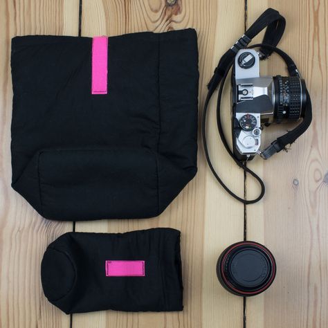 I made this simple but effective set of bags a while ago for my girlfriend, who is a photographer, and therefore needs all sorts of bags for different lenses and cameras. I don’t like these g… Camera Bags, My Girlfriend, A Bag, Camera Bag, Cameras, Lenses, Photographer