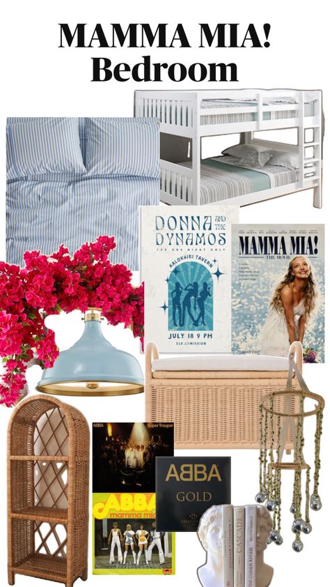 Mamma Mia Room, Themed Bedroom, Dream Room Inspiration, Room Inspiration Bedroom, Bedroom Themes, Dream Room, Bedroom Inspirations, Room Makeover, Room Inspiration