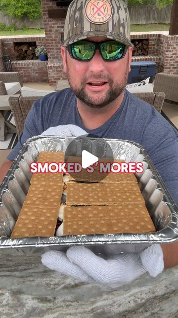 Austin Dennis on Instagram: "Let’s make some s’mores! #pelletgrill #grilling #bbq #smores #recipe #easyrecipes #icookyoulook🔥" Smores Dessert On Grill, Trager Grill Dessert Recipes, S’mores On The Grill, Smores Dessert Grill, Smoked Smores Dip, Georgia White Dirt Recipe, Blackstone Smores, Smoked Smores, Traeger Dessert Recipes