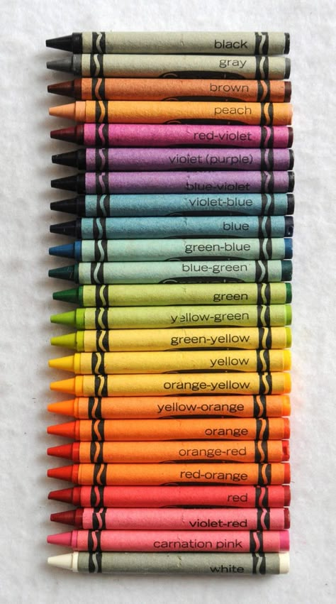 I love colors! No. 24 P Crayola Crayons from the 1970's Crayola Crayon Colors, Pumpkin Coloring Pages, Crayon Set, Crayola Crayons, Coloring Supplies, Color Crayons, Crayon Box, Pokemon Coloring, Crayon Art