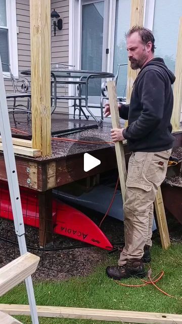 Monadnock Carpentry LLC on Instagram: "Installing hog rail panels and hog tracks from Wild Hog."