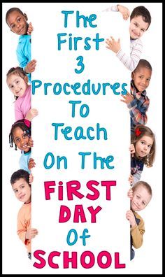 Pre K Routines And Procedures, 1st Week Of Prek Activities, Prek Routines And Procedures, Teaching Procedures First Grade, Kindergarten Start Of Year, Pre K 3 First Day Of School, Kindergarten Routines And Procedures, Pre K First Day Of School, Kindergarten Discipline Ideas