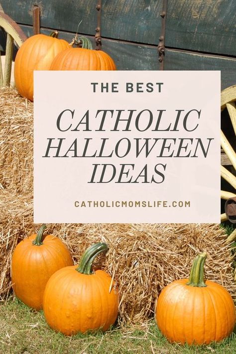 Catholic Halloween, Catholic Kids Activities, Catholic Feast Days, Catholic Holidays, Saint Feast Days, Moms Life, Souls Day, Christian Halloween, Catholic Decor