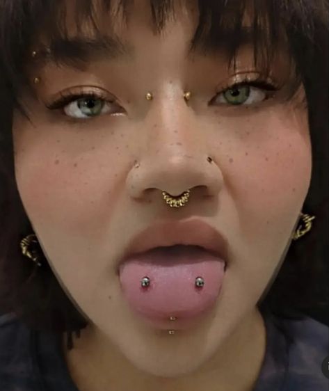 BACK IT AGAIN WITH THIS STUNNING PIERCING 😮‍💨  FROG EYE PIERCING BY @shinysharpthings  Soho, Union Square, and Williamsburg  11AM-9PM 7 DAYS A/W🕘 WALK-INZ OR BOOK ONLINE..📕 TATTOOS & PIERCINGS, NO ATTITUDE, NO MISERABLE HOOPS TO JUMP THROUGH....🚫  WALK-INZ WELCOME OR BOOK ONLINE AT  ⚔️livebytheswordtattoo.com⚔️ . . . . #frogeyepiercing #piercing #piercings #bodymod #unionsquare Frog Piercings, Piercing Map, Frog Eyes Piercing, 3 Lobe Piercings, Frog Eyes, Stretched Septum, Eye Piercing, Frog Eye, Cute Piercings