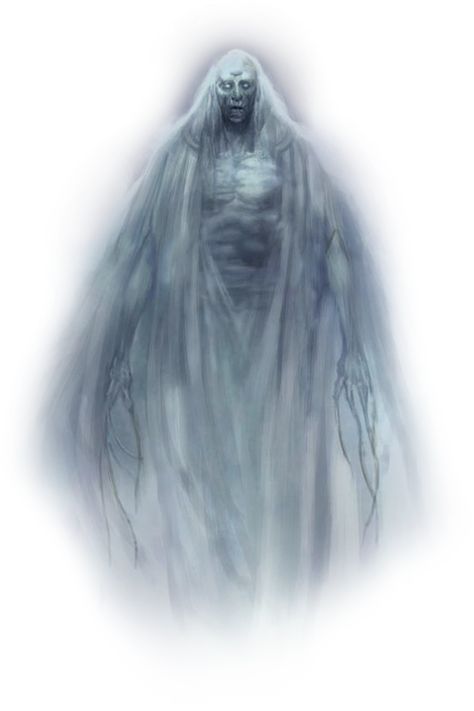 Dnd Spirit, Dnd Poltergeist, Fantasy Ghost, Ghost Dnd 5e, Ghost Dnd Character, Ghost Monster, Ghost Dnd, Ghost Character Design Male, Dnd Ghost