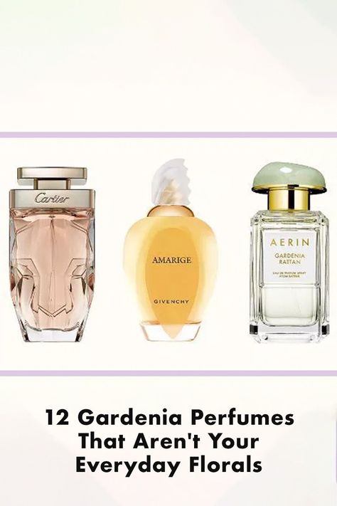 Gardenia Perfume, Floral Scents, Best Perfumes, Fragrances Perfume Woman, Beautiful Perfume, Rose Geranium, Best Fragrances, Clean Scents, Best Perfume