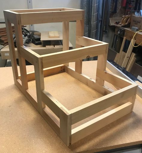 Bed Steps For Dogs Diy, Large Dog Steps For Bed Diy, Dog Steps Diy, Diy Doggie Steps, Diy Pet Steps For Bed, Diy Dog Stairs For Large Dog, Dog Stairs For Bed Diy, Dog Steps For Bed Diy, Diy Pet Steps