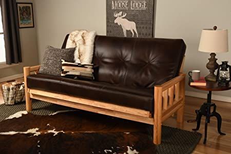 Kodiak Futons Lodge Futon, Oregon Trail Java Queen Size Futon, Queen Futon, Full Size Futon, Futon Frame, Futon Mattress, Lodge Style, Mattress Frame, Rustic Frames, Futon Sofa