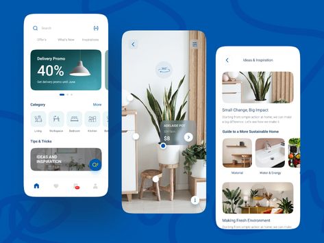 Re-Design IKEA App Concept by Adin Yanuar for Pixelz Studio on Dribbble Ikea App, Hotel Booking App, Creative Market Design, App Concept, Mobile App Design Inspiration, Directory Design, App Design Inspiration, Learning Design, Design Jobs