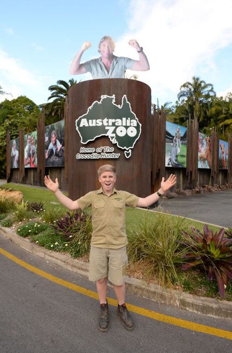 The ultimate guide to exploring Australia Zoo on the Sunshine Coast Australia Zoo Steve Irwin, Robert Erwin, Zoologist Aesthetic, Australia Tumblr, Steve Erwin, Zoo Australia, Terri Irwin, Australia Tattoo, Australia Wallpaper