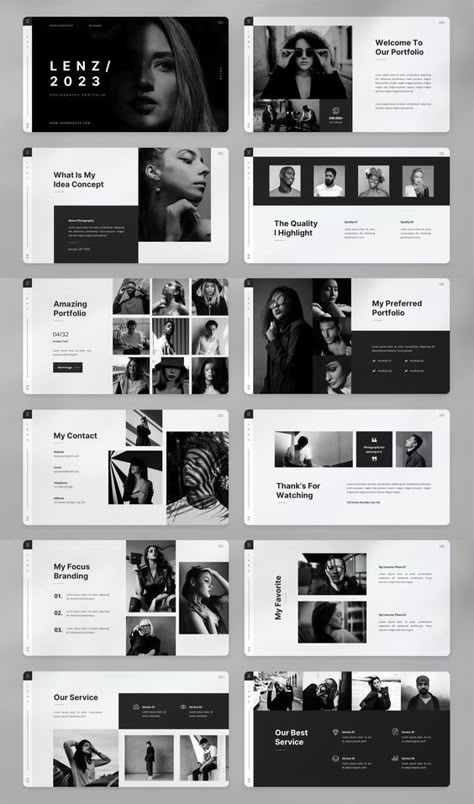 Graphic Designer Portfolio Template, Portfolio Magazine Layout, Photo Portfolio Ideas, Creative Portfolio Design Layout, Portfolio Photography Ideas, Photobook Photography, Photography Portfolio Book, Photography Portfolio Layout, Portfolio Collage