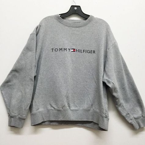 Tommy Hilfiger Hoodie, Tommy Hilfiger Sweatshirt, Grunge Look, Adidas Outfit, Cute Sweatshirts, Cute Comfy Outfits, Dream Clothes, Outfits Casuales, Comfy Outfits