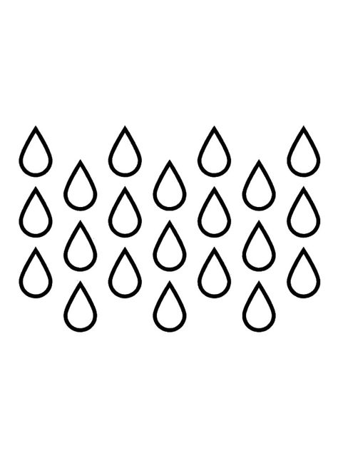 Free Water Drop coloring pages. Download and print Water Drop coloring pages Rain Drop Template Free Printable, Rain Drops Drawing, Water Drop Drawing, Project Journal, Sea Drawing, Water Drip, Feather Stitch, Reading Logs, Eco Packaging