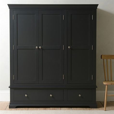 Triple Wardrobe, Ikea Hemnes, Handcrafted Furniture, Built To Last, Oak Furniture, Hand Crafted Furniture, Shelf Brackets, Neat And Tidy, Wales England