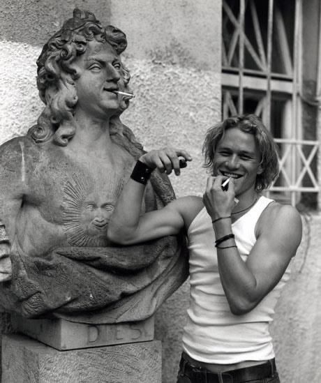 Heath Ledger, Vanity Fair, A Man, A Woman, Vanity, Statue, Dressing Table