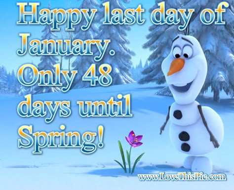 1/31/2016 January just seemed to fly by! Another gorgeous day here. We had a Cornhole tournament at the club. Goodbye January, Last Day Of January, Happy New Month Quotes, Quotes Spring, Spring Quote, January Quotes, New Month Quotes, Hello January, Friday Images