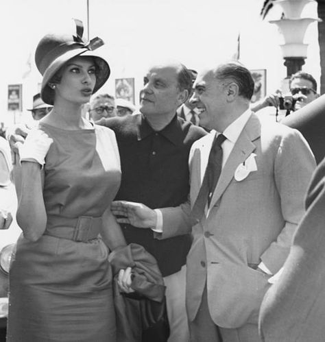 Sophia Loren Film Festival Pictures and Photos - Getty Images Carlo Ponti, Fashion Archive, Italian Actress, Sophia Loren, Film Producer, Cannes Film Festival, Old Pictures, Cannes, Film Festival