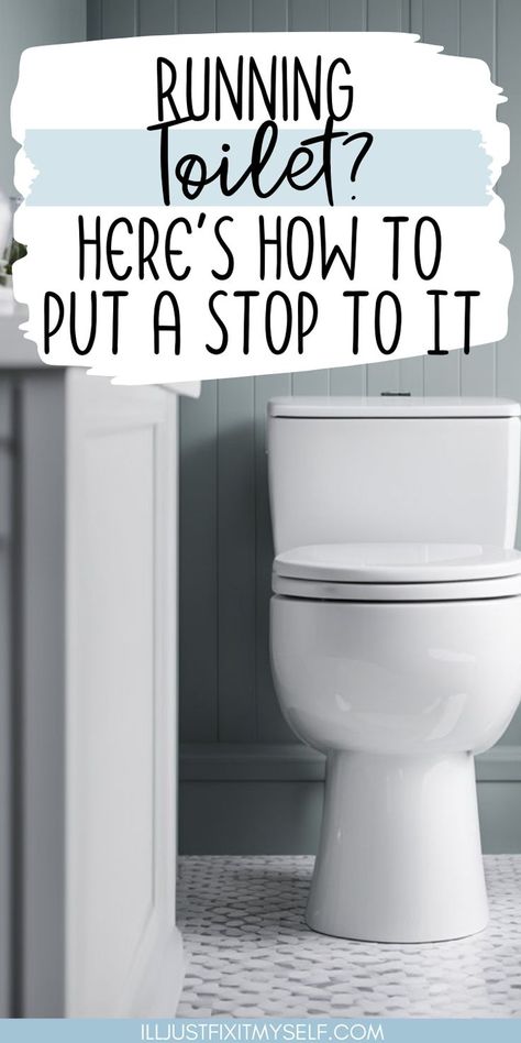 Essential fixes for running toilets - regain control of your bathroom. Homeowner Tips, Toilet Repair, Plumbing Problems, Keep Running, Diy Home Repair, Running Water, Home Maintenance, Non Stop, Toilets