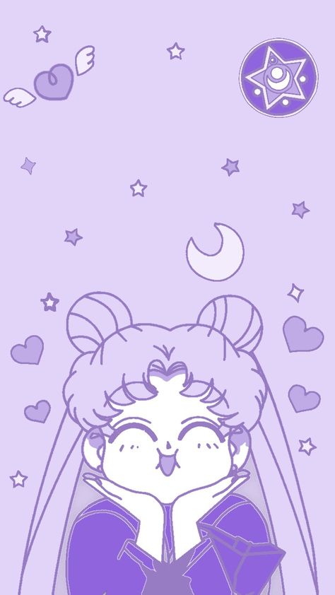 Saylor Moon, Moon Icon, Sailor Moon Aesthetic, Sailor Moon Wallpaper, Cute Cartoon Images, Iphone Icon, Purple Wallpaper, Purple Aesthetic, Phone Themes