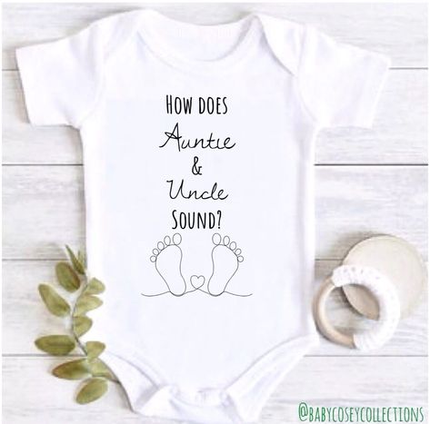 Promoted  To Nanny Grandad Uncle Aunt Etc /  Babygrow Custom Baby Gift / Newborn  | eBay Custom Baby Gifts, Baby Arrival, Gift Newborn, Baby Vest, God Parents, Baby & Toddler Clothing, Newborn Baby Gifts, Nanny, Unisex Baby