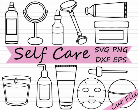 Skincare Drawing Easy, Skincare Products Drawing, Face Mask Bottle, Paper Face Drawing, Paper Doll Skincare Printable, Skincare Tattoo Ideas, Skin Care Clipart, Paper Doll Face Skin Care, Skin Care Stickers Printable